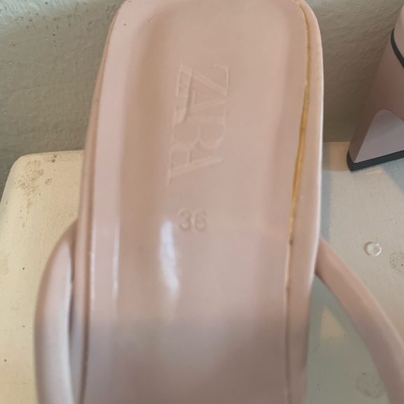 Zara light pink sandals - Picture 6 of 7